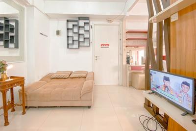 Apartemen Green Pramuka City - Good Place 1BR at Green Pramuka City Apartment near Shopping Center By Travelio