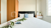 Neat 2BR Apartment Podomoro Golf View By Travelio