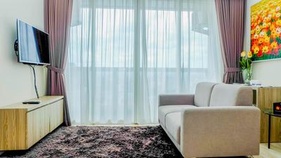 2BR Apartment with Private Lift at Menteng Park By Travelio