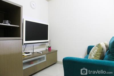 1BR with Extra Balcony The Oasis Cikarang Apartment By Travelio