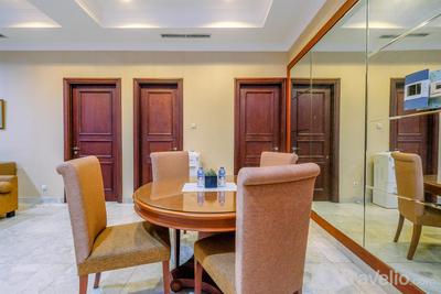 Apartemen Bellezza - Exclusive and Comfy 2BR with Extra Room at Bellezza Apartment By Travelio