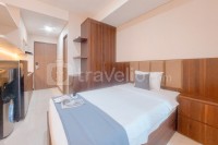 Apartemen B Residence - Minimalist and Warm Studio Apartment at B Residence By Travelio