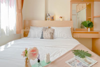 Best 2BR Green Pramuka City Apartment near Shopping Center By Travelio