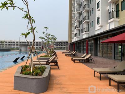 Apartemen Osaka Riverview PIK 2 - Minimalist 2BR Osaka Riverview PIK 2 Apartment (No Living Room) By Travelio