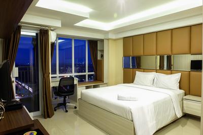 Apartemen H Residence - Modern Furnished Studio Apartment H Residence near MT Haryono By Travelio