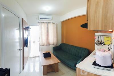 Restful and Tidy 2BR at Green Pramuka City Apartment By Travelio