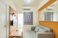 Comfort Livng 2BR at Green Pramuka City Apartment By Travelio