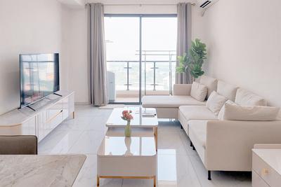 Best SpacIous and Homey 3BR Sky House BSD Apartment By Travelio