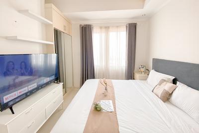Apartemen Cosmo Terrace (Jakarta Residence) - Cozy and Minimalist 1BR Cosmo Terrace Thamrin Apartment By Travelio