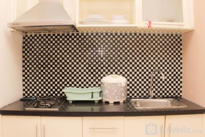 Apartemen Salemba Residence - Homey 1BR Apartment at Salemba Residence By Travelio
