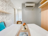 Relaxing and Homey 2BR Cinere Bellevue Suites Apartment By Travelio