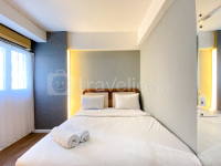 Homey and Cozy Living Studio Gading Icon Apartment By Travelio
