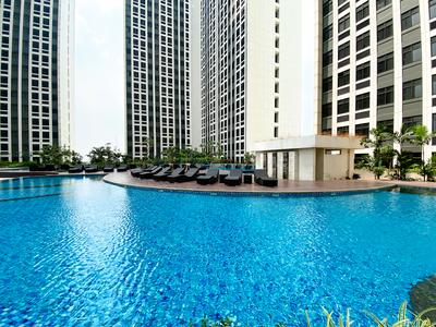 Apartemen Pollux Chadstone - Cozy Living Studio at High Floor Pollux Chadstone Apartment By Travelio