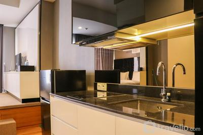 Apartemen Sudirman Hill - Modern Look Studio Room at High Floor Sudirman Hill Apartment By Travelio