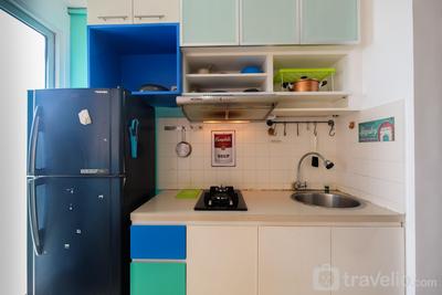 Apartemen Pancoran Riverside - Modern 1BR Apartment at Pancoran Riverside By Travelio