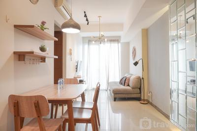 Nice and Comfort 2BR Apartment at Marbella Kemang Residence By Travelio