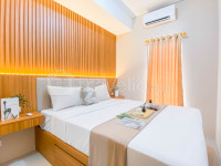 Simple 2BR with Extra Room Transpark Juanda Bekasi Timur Apartment By Travelio