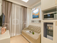 Modern and Comfy 2BR at Menteng Park Apartment By Travelio