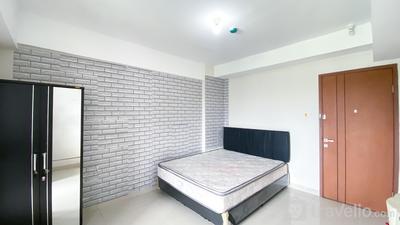 Apartemen Green Park View - Minimalist Unfurnished Studio with AC at Green Park View Apartment By Travelio
