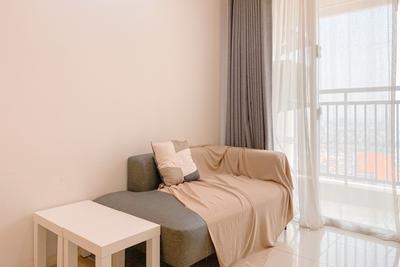 Apartemen Cosmo Terrace (Jakarta Residence) - Cozy and Minimalist 1BR Cosmo Terrace Thamrin Apartment By Travelio