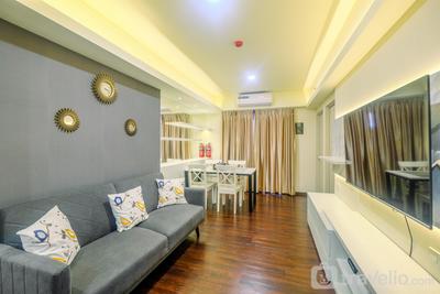 Modern Rustic 3BR at Meikarta Apartment By Travelio