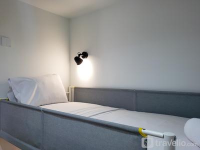 Apartemen La Hub City - Minimalist and Cozy 2BR at La Hub City Apartment By Travelio