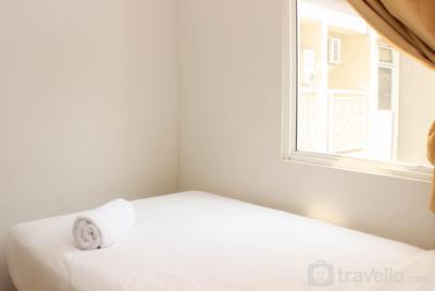 Warm and Tranquil 2BR at Springlake Summarecon Bekasi Apartment By Travelio