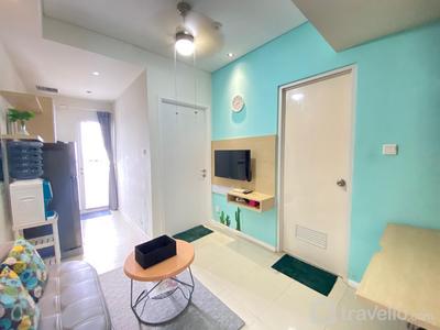 Apartemen Parahyangan Residence - Homey and Clean 1BR Apartment at Parahyangan Residence By Travelio