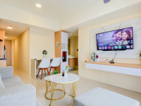Apartemen Meikarta District 1 - Bright and Comfy 2BR at Meikarta Apartment By Travelio
