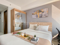 Apartemen Sakura Garden City - Minimalist Neutral Studio Room at Sakura Garden City Apartment By Travelio