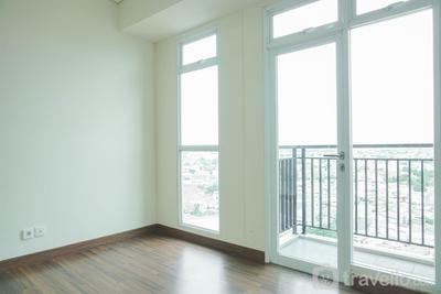 Unfurnished 1BR with AC at Puri Orchard Apartment By Travelio