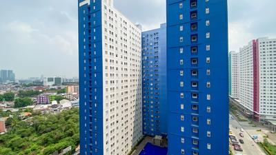 Apartemen Green Pramuka City - Unfurnished 2BR Apartment with AC at 18th Floor Green Pramuka City By Travelio