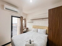 Apartemen Amega Crown Residence - Warm and Tidy Studio Apartment Amega Crown Residence By Travelio