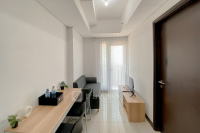 Comfort Living 1BR Boutique Kemayoran Apartment By Travelio