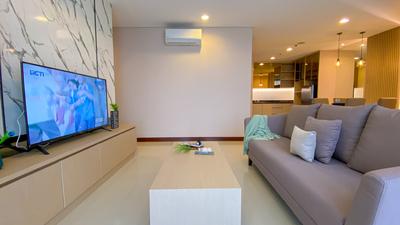 Apartemen The Kencana Residence - Spacious and Homey 2BR Apartment with Private Lift at The Kencana Residence By Travelio