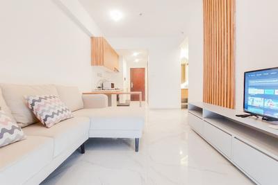 Comfort Stay 2BR at Sky House BSD Apartment near AEON By Travelio