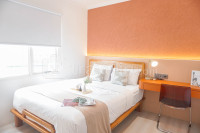 Warm and Cozy 1BR at Royal Mediterania Garden Apartment By Travelio