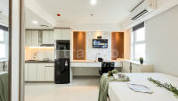 Apartemen Samesta Mahata Margonda - Modern White Accent Studio at Samesta Mahata Margonda Apartment By Travelio