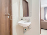 Apartemen LRT City Sentul - Royal Sentul Park - Soft Grey 1BR at Royal Sentul Park Apartment By Travelio