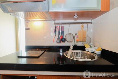 Apartemen Casablanca East Residence - Pool View 1BR Apartment at Casablanca East Residences By Travelio
