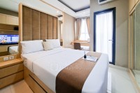 Serene and Homey Studio at Transpark Bintaro Apartment By Travelio