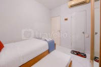 Apartemen Aeropolis Residence - Cozy Living 2BR Apartment without Living Room at Aeropolis Residence By Travelio