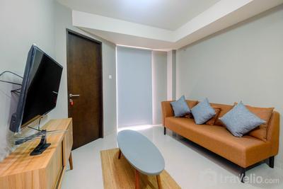 Comfortable 1BR Apartment at Mustika Golf Residence By Travelio