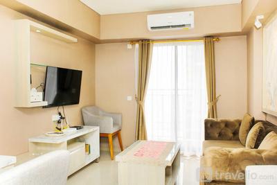 Comfort and Spacious 2BR at Meikarta Apartment By Travelio