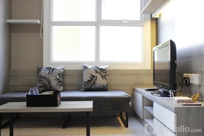 Apartemen Parahyangan Residence - Quiet 2BR Apartment at Parahyangan Residence with Mountain View By Travelio