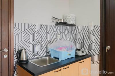 Apartemen Aspen Residence - City View 2BR Apartment at Aspen Residence By Travelio