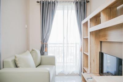 1BR near Teras Kota at Akasa Pure Living BSD Apartment By Travelio