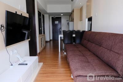Apartemen Tamansari La Grande - Homey and Cozy 2BR Apartment at Tamansari La Grande By Travelio
