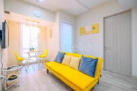 Spacious 2BR Combined Tokyo Riverside PIK 2 Apartment By Travelio