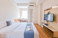 Pleasurable and Homey Studio at Apartment B Residence By Travelio